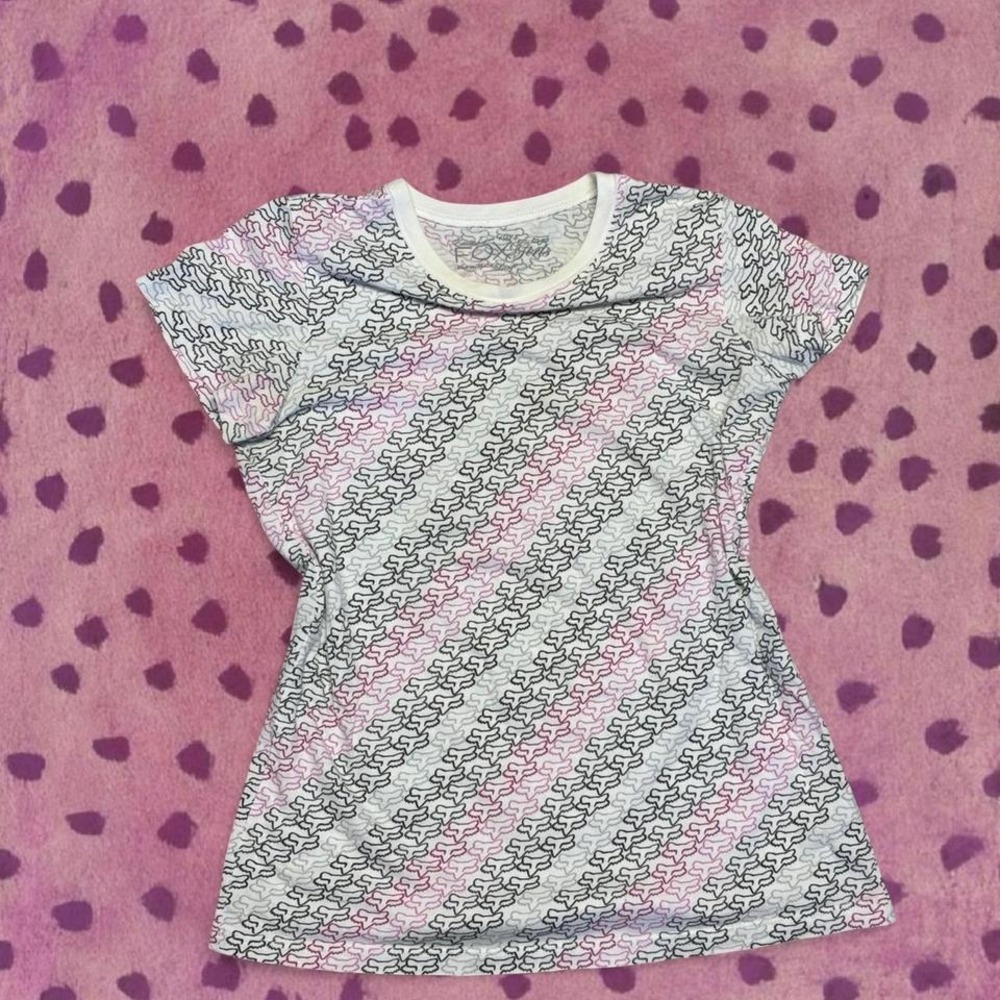 Y2K Fox Girls racing baby tee